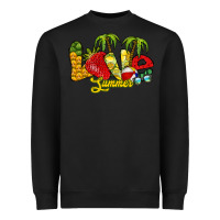 Black love summer Heavyweight Sweatshirt - RacoonDesign