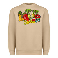 Mushroom love summer Heavyweight Sweatshirt - RacoonDesign