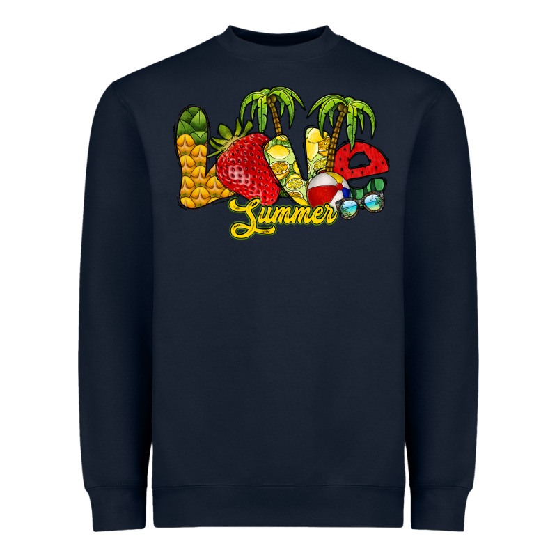 Love Summer Heavyweight Sweatshirt by RacoonDesign | Teevron