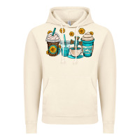 Vintage Artic jesus coffee cups Vintage Hoodie - OliviaCreatesArt