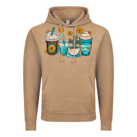 Jesus Coffee Cups Vintage Hoodie | Teevron