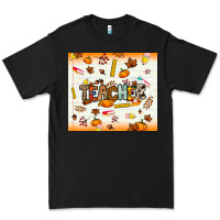 Black teacher fall Premium Tee - NancyCooperArtShop