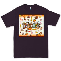 Plum teacher fall Premium Tee - NancyCooperArtShop