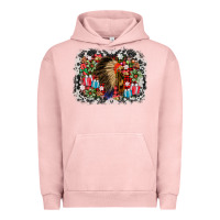 Pigment Salmon indian hat christmas Urban Hoodie - AdoDesignShop