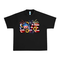 Black Love 4th of july Urban Heavy Tee - CowGirlArtShop