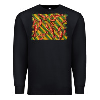 Black mardi gras crawfish background Premium Sweatshirt - BarkalooDesign