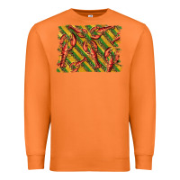 Carrot mardi gras crawfish background Premium Sweatshirt - BarkalooDesign