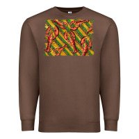 Chestnut mardi gras crawfish background Premium Sweatshirt - BarkalooDesign