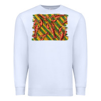 White mardi gras crawfish background Premium Sweatshirt - BarkalooDesign
