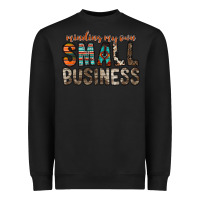 Black minding my own small business Heavyweight Sweatshirt - RacoonDesign