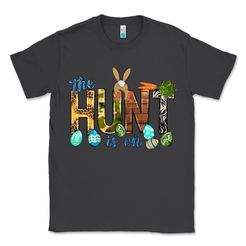 The Hunt Is On With Eggs Easter Day Classic Tee by HowdyJamesFarm | Teevron
