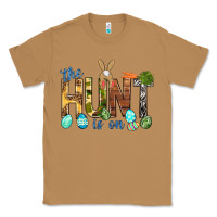 Toasted Coconut The hunt is on with eggs Easter Day Classic Tee - HowdyJamesFarm