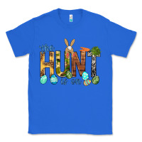 True Royal The hunt is on with eggs Easter Day Classic Tee - HowdyJamesFarm