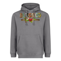 Storm blessed and floral cross Heavyweight Hoodie - BarkalooDesign