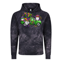 Cloud Black mardi gras gnomes truck Vintage Hoodie - OliviaCreatesArt