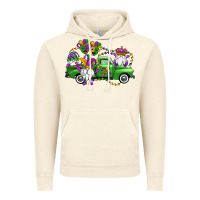 Vintage Artic mardi gras gnomes truck Vintage Hoodie - OliviaCreatesArt