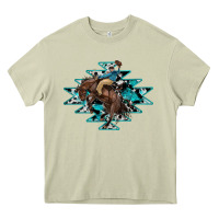 Mossy western cowboy Heavy Core Tee - RanaPortraitStore