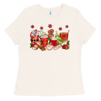 Bone Christmas coffee cups Ladies Tee - texasbilliewilder