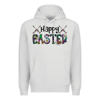 Dove Grey Happy Easter Premium Hoodie - CowhideDigitalArt