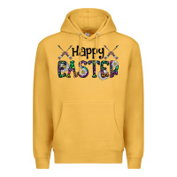 Mustard Happy Easter Premium Hoodie - CowhideDigitalArt
