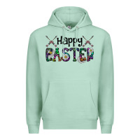 Seafoam Happy Easter Premium Hoodie - CowhideDigitalArt