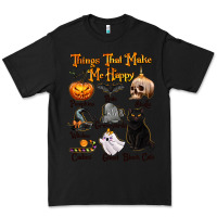 Black Things That Make Me Happy Premium Tee - texasbilliewilder