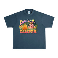 Midnight Navy Easter Day Camper Urban Heavy Tee - HowdyJamesFarm