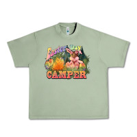 Oil Green Easter Day Camper Urban Heavy Tee - HowdyJamesFarm
