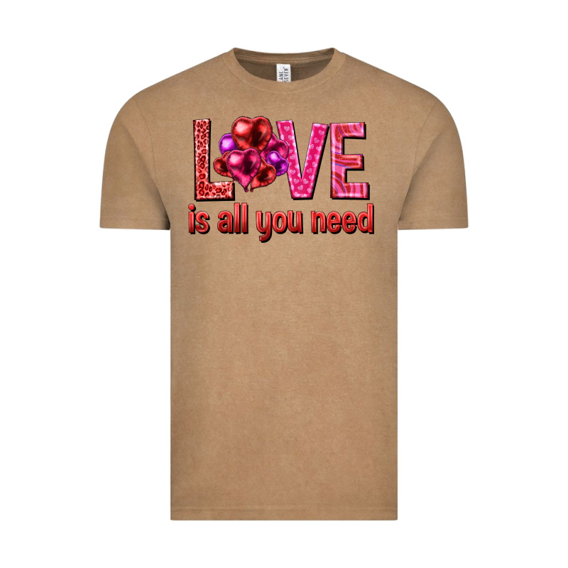 Love Is All You Need Valentine's Day Vintage Tee by HowdyJamesFarm | Teevron