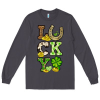 Smoke St. Patrick's Western lucky Long Sleeve Tee - OliviaCreatesArt