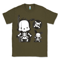 Army Green pochacco skeleton halloween shirt Classic Tee - longCreatives
