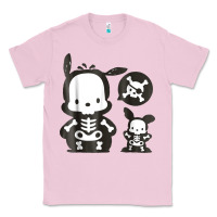 Bubblegum Pink pochacco skeleton halloween shirt Classic Tee - longCreatives