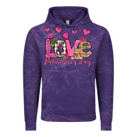 Cloud Purple love valentine's day olivia Vintage Hoodie - OliviaCreatesArt