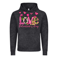 Vintage Black love valentine's day olivia Vintage Hoodie - OliviaCreatesArt