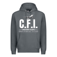 Rock CFI CFI Certified Flight Pilot Gift CFI Flying Instructor Premium Hoodie - longCreatives