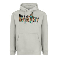 Moon Dust you are worthy cross Heavyweight Hoodie - BarkalooDesign
