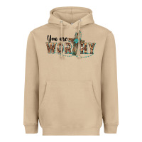 Mushroom you are worthy cross Heavyweight Hoodie - BarkalooDesign