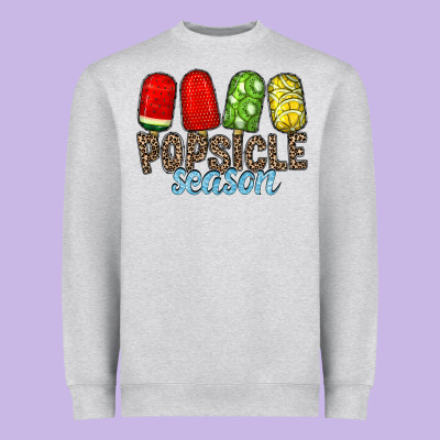 Popsicle Season Heavyweight Sweatshirt Designed By Racoondesign