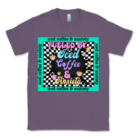 Lavender fueled by ıced coffee and anxiety Classic Tee - TumblerDesignByShophia