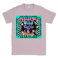 Lilac fueled by ıced coffee and anxiety Classic Tee - TumblerDesignByShophia