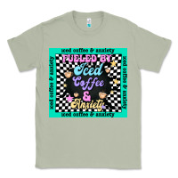 Matcha fueled by ıced coffee and anxiety Classic Tee - TumblerDesignByShophia