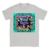 Moon Dust fueled by ıced coffee and anxiety Classic Tee - TumblerDesignByShophia