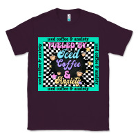 Plum fueled by ıced coffee and anxiety Classic Tee - TumblerDesignByShophia