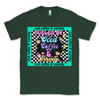Sports Green fueled by ıced coffee and anxiety Classic Tee - TumblerDesignByShophia