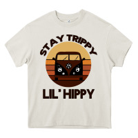 Cream Stay Trippy Lil Hippy Heavy Core Tee - Bettercallsaul