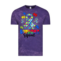 Cloud Purple support squad autism Vintage Tee - CowGirlArtShop
