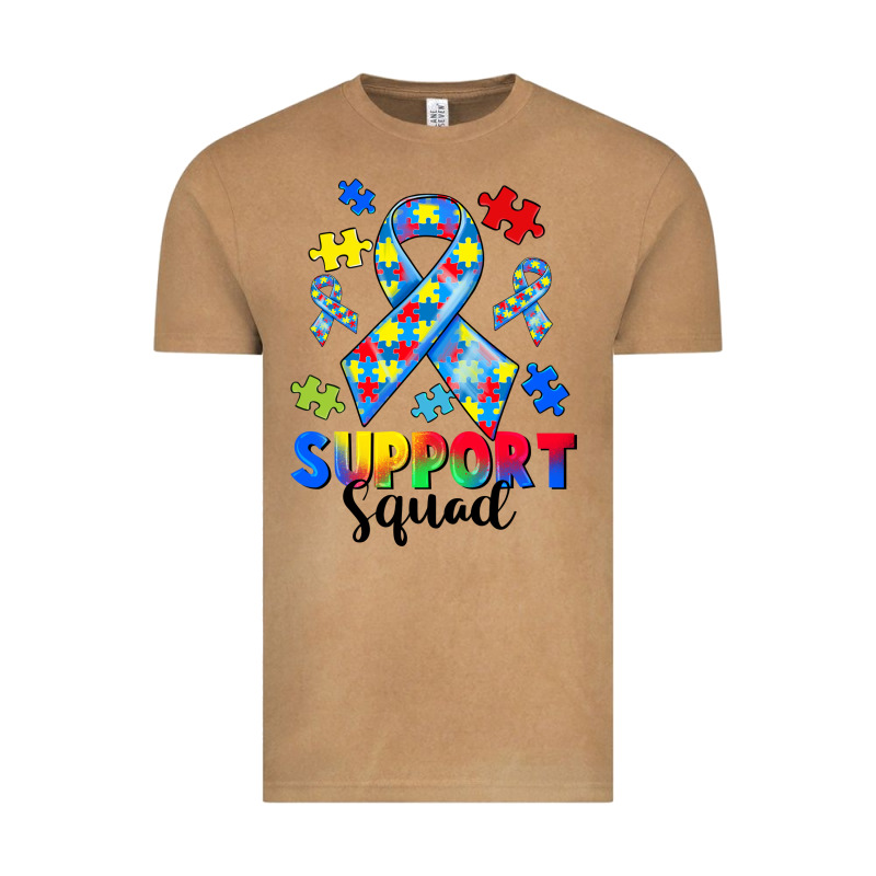 Support Squad Autism Vintage Tee by CowGirlArtShop | Teevron