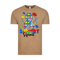 Vintage Coffee support squad autism Vintage Tee - CowGirlArtShop