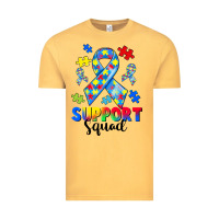 Vintage Mustard support squad autism Vintage Tee - CowGirlArtShop