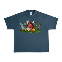 Midnight Navy Barn Mom Mother's Day Urban Heavy Tee - CowGirlArtShop